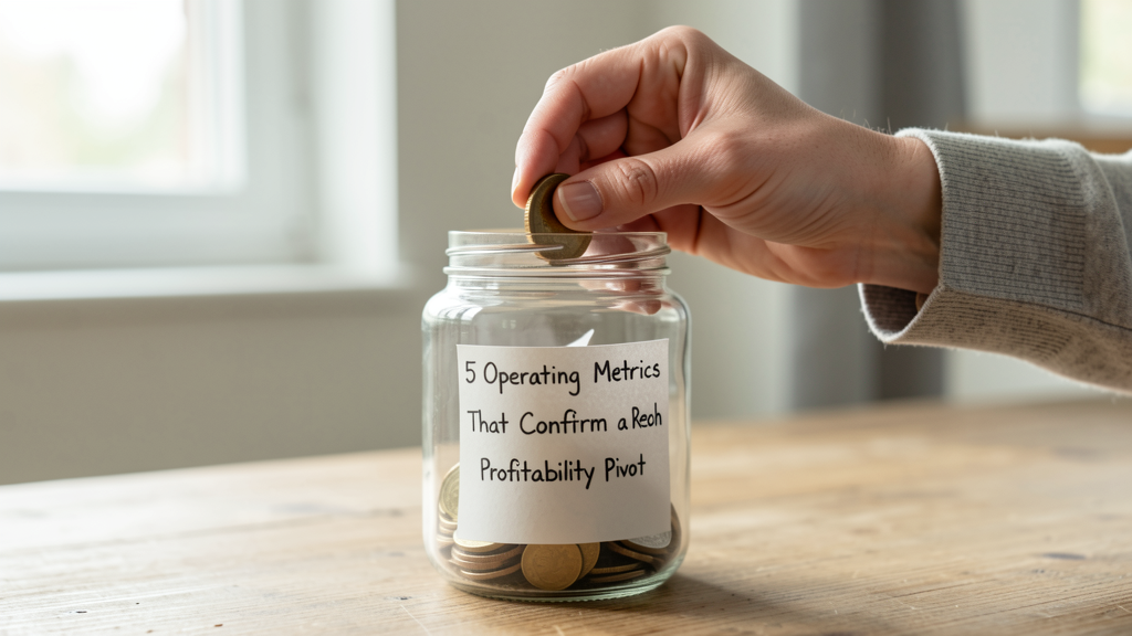 Photographic detail related to 5 Operating Metrics That Confirm a Real Tech Profitability Pivot